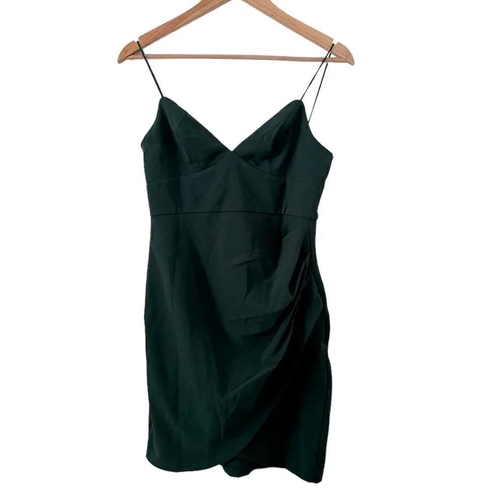 SHAREEN green Midi dress NWT